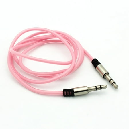 Samsung Galaxy Tab 4 Wire For Tv Pink Aux Cable Car Stereo Wire Compatible With Samsung Galaxy S7 Edge S6 Edge+ Edge, Active, S5 Active, On5 NotePRO 12.2 Note9 Note8, Note 5 4 3 10.1, Mega 2 Kids Tab 3 7.0, J7 V (2017) G1Q ()