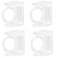 thumbnail image 1 of 4 Uds soportes de barra de cortina autoadhesivos cocina baño barra telescópica soporte de barra de cortina, 1 of 6