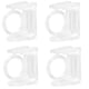 thumbnail image 1 of 4 Uds soportes de barra de cortina autoadhesivos cocina baño barra telescópica soporte de barra de cortina, 1 of 4