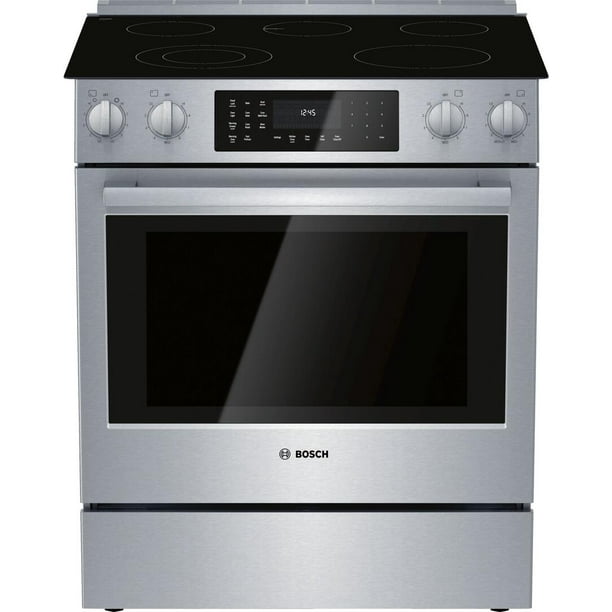 Bosch HEI8056U 30" 800 Series Slidein Electric Range with 5 Elements 4