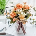 thumbnail image 4 of Cheers 1Pc Artificial Flower Carnation Plant DIY Garden Party Home Wedding Craft Decor, 4 of 7