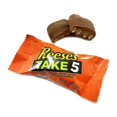thumbnail image 3 of Reese's TAKE 5 Milk Chocolate Snack Size Candy Bars 0.55 Ounces, 2 Pound Bag, 3 of 5