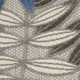 thumbnail image 6 of Nourison Aloha Indoor/Outdoor Grey/Blue 5'3" x ROUND Area Rug, (5 Round), 6 of 10