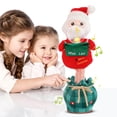 thumbnail image 4 of nTRIUQJ Interactive Talking Christmas Tree Toy with Santa and Singing Snowman Record Your Voice Feature for Babies A, 4 of 7