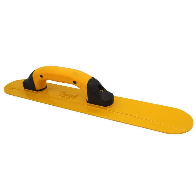 Flota de Aluminio Bordes Redondos 16 pulgadas, Mango Plastisoft