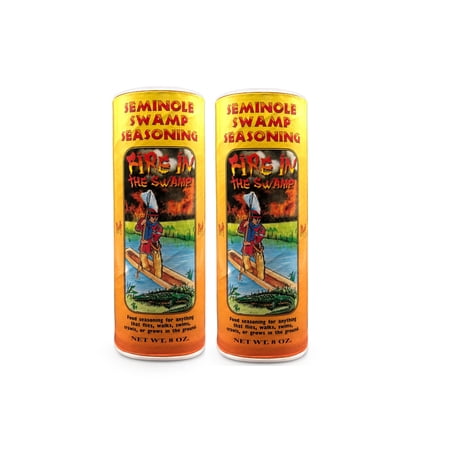 Seminole Swamp Seasoning - Fire in the Swamp - 8 oz 2 Pk