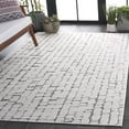 thumbnail image 3 of SAFAVIEH Cabana Tamsen Geometric Indoor/Outdoor Area Rug, Ivory/Grey, 8' x 10', 3 of 16