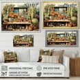thumbnail image 4 of Designart "Oasis Impasto Mexico Cactus wall art III" Floral Wall Art Living Room, 4 of 5