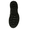 thumbnail image 5 of Steve Madden Lawrence Round Toe Slip On Leather Loafers Black Leather, 5 of 5