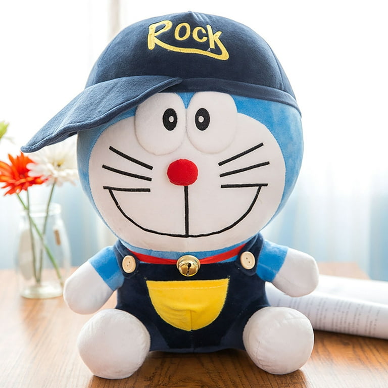 KLZO Anime Smile Doraemon Plush Toys, Jingle Cats Stuffed Pillow ...