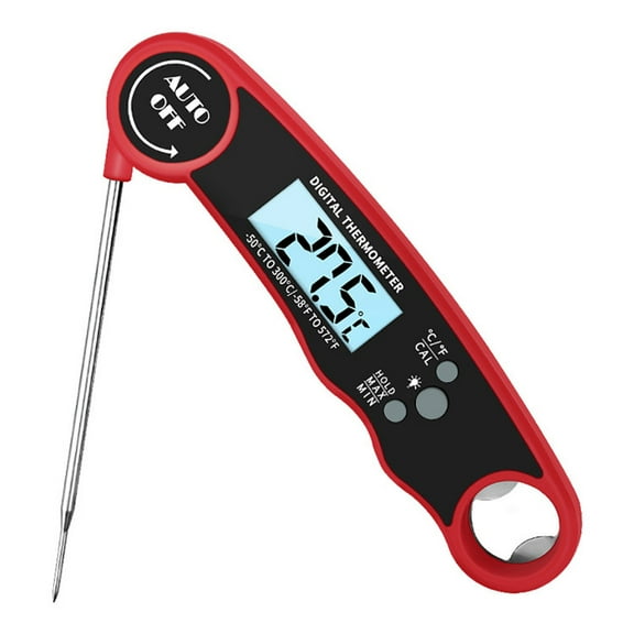 Meat Thermometer Digital Instant Read Food Thermometer for Cooking Grilling Air Fryer Probe Kitchen Gadgets Essentials BBQ Accessories