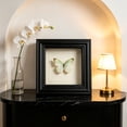 thumbnail image 2 of Feledorashia Shadow Box Frame, Specimen Display Frame, Deep Hollow Display for Dried Flowers Keepsakes Photos and Crafts, MDF Frame with Clear Glass Window Back Support and Layered Border, 2 of 6