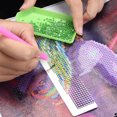 thumbnail image 1 of Fosa Rhinestone Painting Ruler,DIY Rhinestone Embroidery Painting Ruler Diamond Painting Ruler Dot Drill Accessory Tool, DIY Embroidery Painting Ruler, 1 of 9