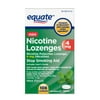 (4 Pack) Equate Mini Nicotine Lozenges, Mint Flavor, 4 mg, 108 Ct