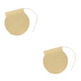 thumbnail image 3 of Toystoory 100Pcs Tea Filter Bag Safe Professional Home Teabags Coffee Round Empty Strainer Drawstring Office Tools Making Leaf 8.00*8.00*6.00 cm 2Conjunto, 3 of 6