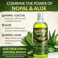 thumbnail image 2 of Nopal & Aloe Shampoo 1L – Hydrating Hair Cleanser with Traditional Botanical Ingredients, Sulfate & Paraben Free Formula for Soft, Smooth & Shiny Hair, 2 of 4