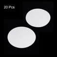 thumbnail image 3 of Uxcell 1 Set(20 Packs) Non Slip Stickers 3.15" 3.94" Bath Shower Floor Round Style Decals White, 3 of 6