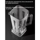 thumbnail image 3 of Batidora profesional Prasky de alta potencia, sin BPA, juego de 2 recipientes, combinación de batidora y picadora, 25 000 rpm, apta para batidos, zumos y procesamiento de alimentos (Rojo), 3 of 9