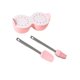 thumbnail image 5 of Cocedor de huevos Rejilla de vapor para huevos al vapor Práctica cesta para hacer huevos blandos o duros rosa, 5 of 9