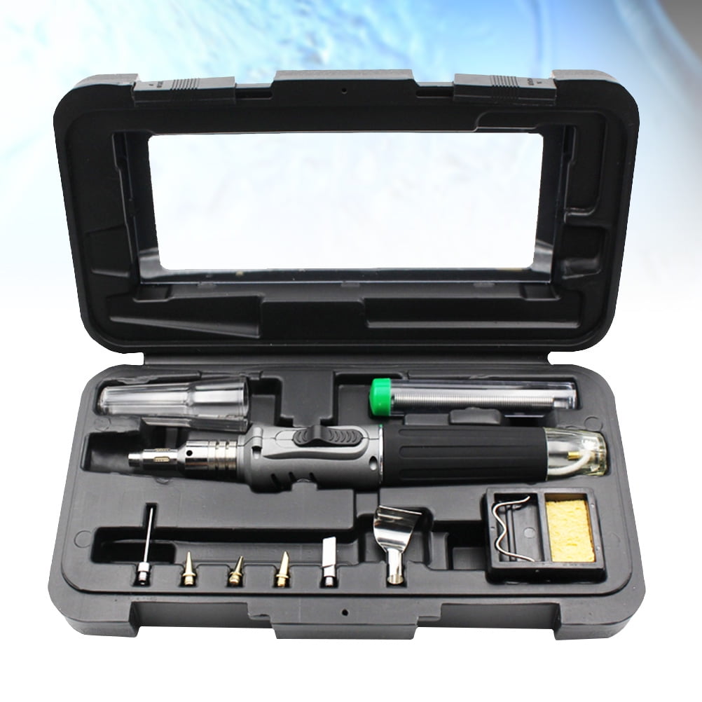 Masteelf  Propane Soldering Iron Cordless Igniting Torch Head for Full Grey