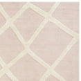 thumbnail image 5 of SAFAVIEH Kids Abstract Wool Area Rug, Pink/Ivory, 6' x 9', 5 of 6