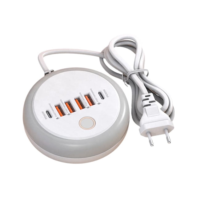Nouveau Chargeur Intelligent PD20W à Brancher, 4 Ports USB