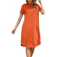 thumbnail image 1 of Mefallenssiah Mode Robe Décontractée à Manches Courtes et Col Rond pour Femmes, 1 of 5