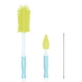 thumbnail image 1 of 3-Piece Silicone Baby Bottle Cleaning Kit with Long Handle Multipurpose Brush Washer for Cups and Narrow Containers 3PCS, 1 of 4
