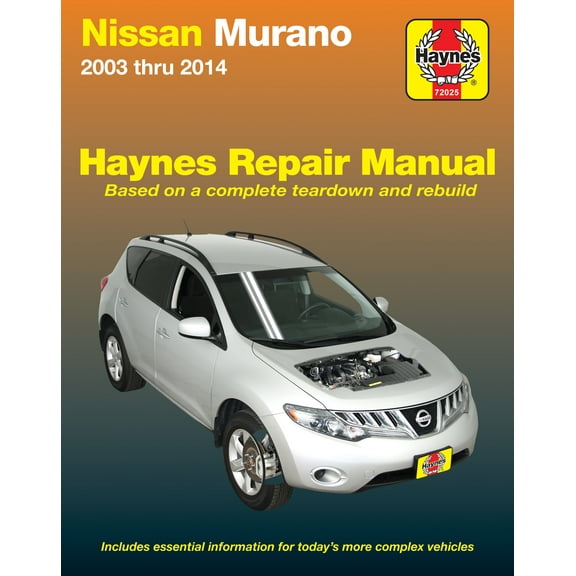 Nissan Murano (03-14) Haynes Repair Manual ^