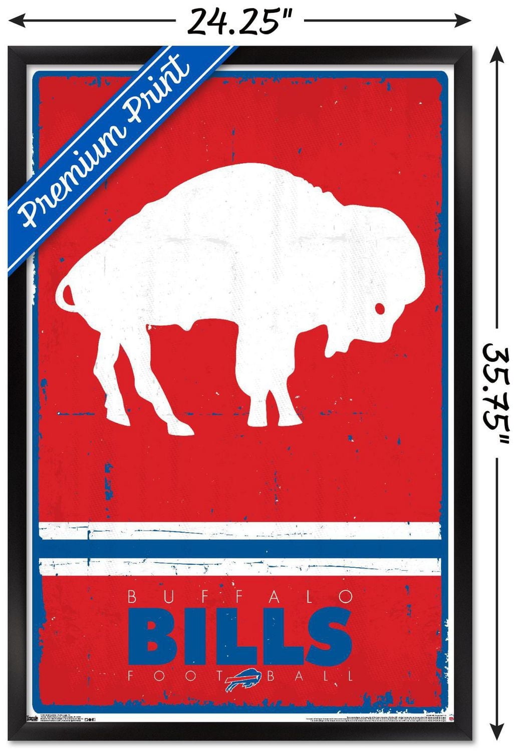 Buffalo Bills de la NFL - Logo rétro 15