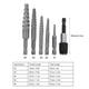 thumbnail image 5 of Extractor de tornillos dañados HSS herramienta de extracción de tornillos de dientes gruesos para tornillo roto de grado 88-129 6 uds ANGGREK Otros, 5 of 8
