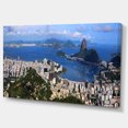 thumbnail image 2 of Rio de Janeiro Panorama - Impression sur Toile Paysage, 2 of 4