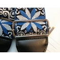 thumbnail image 3 of New Banjo Strap Retro Vintage Jacquard Woven Quality Snap Blue Banjo, 3 of 12