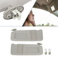 thumbnail image 4 of ECCPP 74320-0T022-B1 Gray Sun Visor Left & Right fit for 2009-2016 for Toyota venza Automobile Windshield Visor with Sunroof, 4 of 5