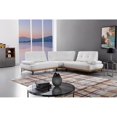 thumbnail image 3 of EK-L8005M White and Yellow Color With Sectional Faux Leather and Leather Match, 3 of 6