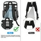 thumbnail image 4 of Mochila SDFGHG Clear de gran capacidad impermeable para adultos, 4 of 6