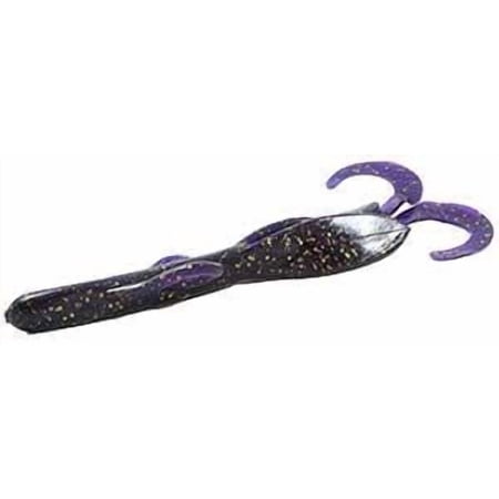 Zoom 042217-SP Baby Brush Hog Jig Trailer 4 12 Pack Muscadine