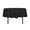 Black, variant on 6 Pack Round Tablecloth 90 Inch White Stain Resistant Wrinkle Free Washable Polyester Table Cover for Dining Buffet and Camping