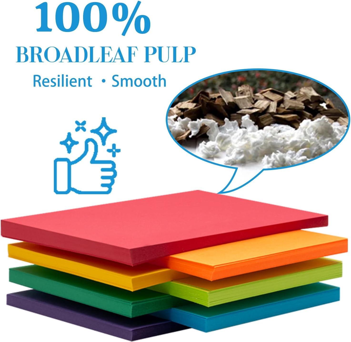TT-Index Cards 210-Count 4x6 Inch,178GSM Heavyweight Set of 7 Colors Paper Multicolor Study Cards (Rainbow)