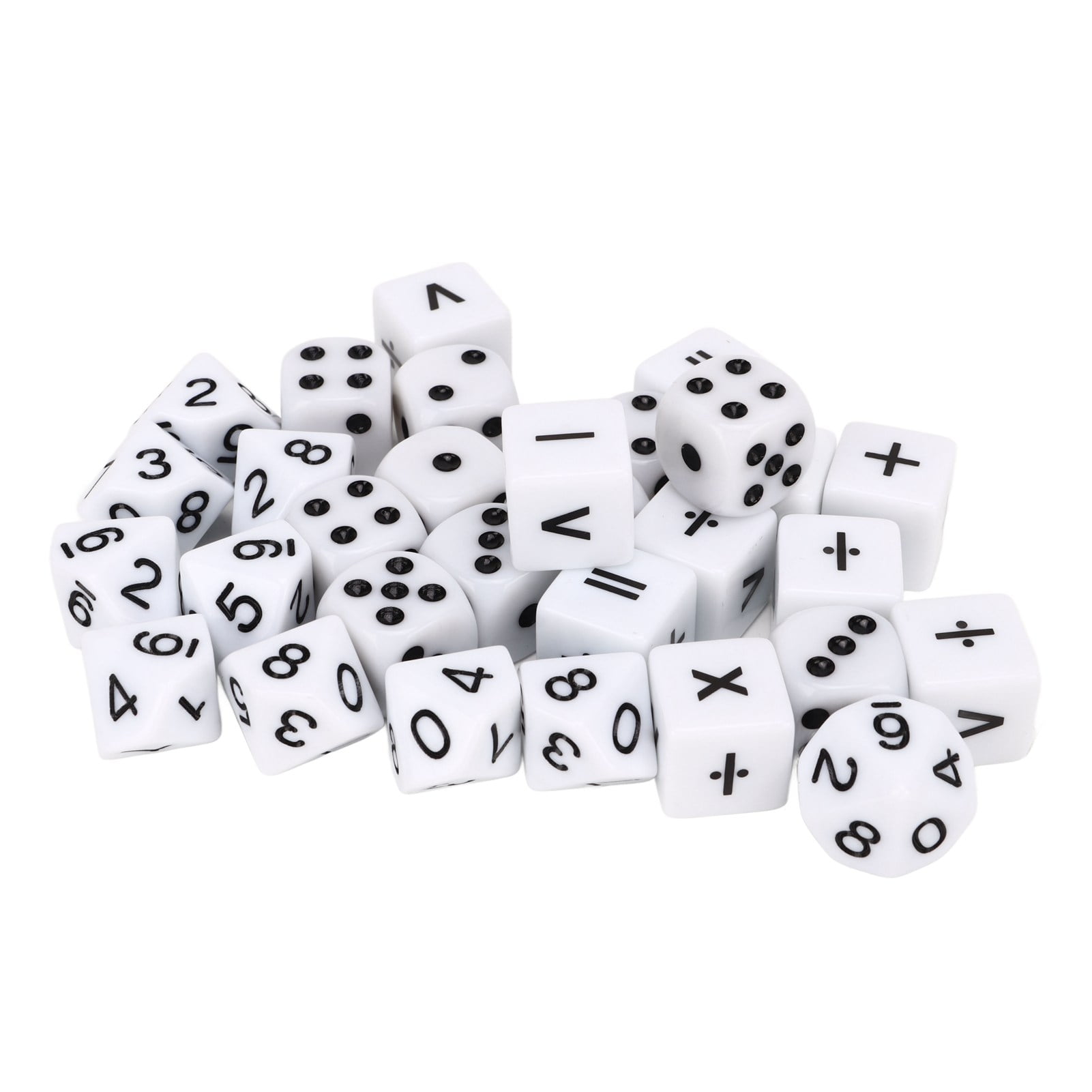 Valisette de 162 dés à jouer idéale pour jeux et exercices mathématiques