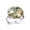 Multi 1, variant on Bees and Vintage Music Pattern Stainless Steel Rings for Women, Open Adjustable Ring Promise Ring Jewelry Gifts