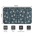 thumbnail image 5 of Pioneer Flower Floral Print Pattern Door Rugs,Washable Non Slip Door Mats Indoor,Decorative Door Mats,Entry Mat Indoor for Entrance,Bedroom,Kitchen,Bathroom,30"x17", 5 of 6