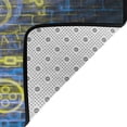 thumbnail image 6 of XMXT Non-Slip Area Rug, Game Motto Neon Font Print Polyester Rugs for Living Room, 72 x 48 inches Blue, 6 of 9
