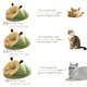 thumbnail image 3 of New Pet Nest Winter Hot Style Cat Dog Slippers Nest Super Warm Plus Velvet Thickened Cat Bed Dog Bed Super Soft Sleeping Cushion ShopWise Round, 3 of 9