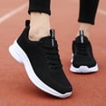 thumbnail image 2 of Ramiter Womens Running Shoes Womens Canvas Shoes Low Cut Canvas Sneakers Walking Running Shoes,, 2 of 5