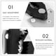 thumbnail image 4 of 2 piezas de conector de muebles seccionales para sofá, estilo a presión, color plateado y negro, 4 of 5
