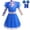 Dress+Poms+Bow, variant on Girl Cospaly Zombies Alien Costume Halloween Outfits Dress Up 3-10Y