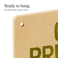 thumbnail image 5 of California, Smokey Bear with Shovel, Only You can prevent Wildfires Birch Wood Wall Sign (6x9 Rustic Home Decor, Ready to Hang Art), 5 of 5