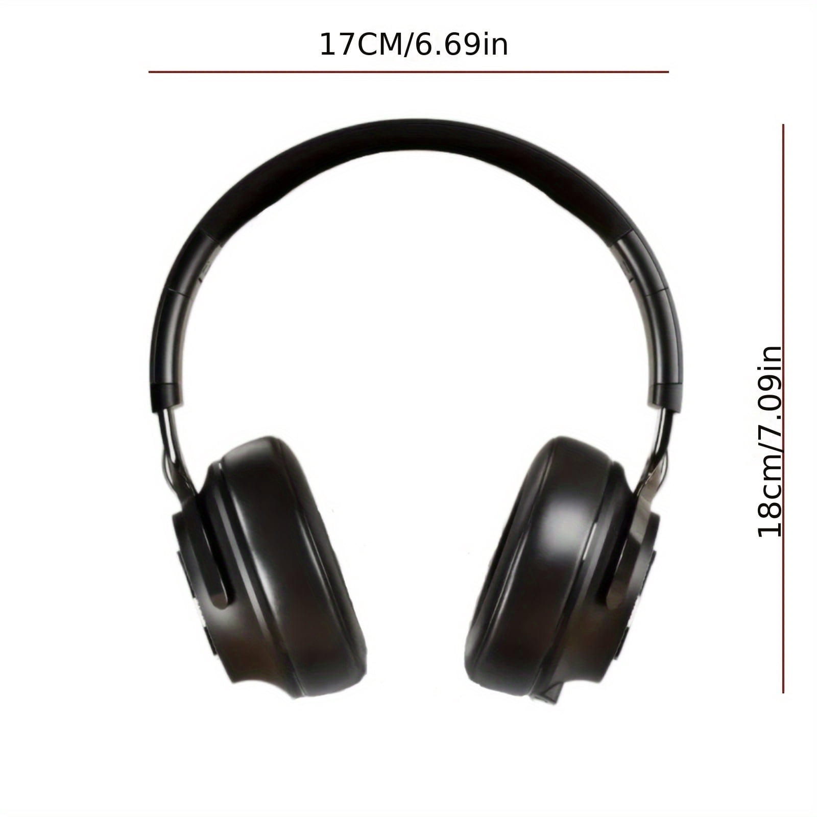 Rich Bass Wireless On-Ear Headphones - 30 Hours Playtime, Active Noise Cancelling, Crystal-Clear Calls, Comfort Fit, Black Color - Long-Lasting Battery Life, Portable Design