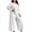 White, variant on Enjoytime Pajama Sets for Women 2 Piece Crew Neck Long Sleeve Plus Size Pajamas Fall Soft Comfy Casual Solid Color Loose Sleepwear